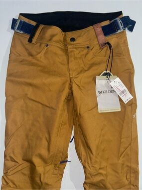 Holden Skinny Standard Pant in Camel Brown